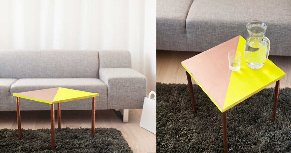 Transformez votre intérieur avec une table basse en cuivre authentique