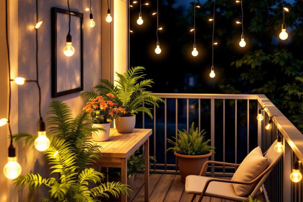 Transformez vos soirées d'été sur le balcon avec une astuce lumineuse et économique