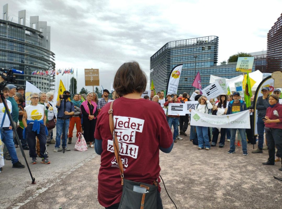 Face aux nouveaux OGM, les agriculteurs s'élèvent pour défendre leur souveraineté alimentaire