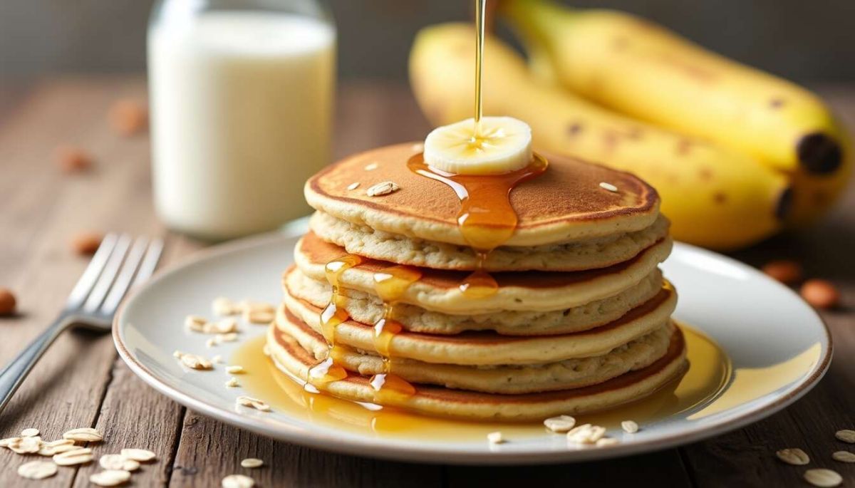 Une recette de pancakes healthy pour un petit-déjeuner revitalisant