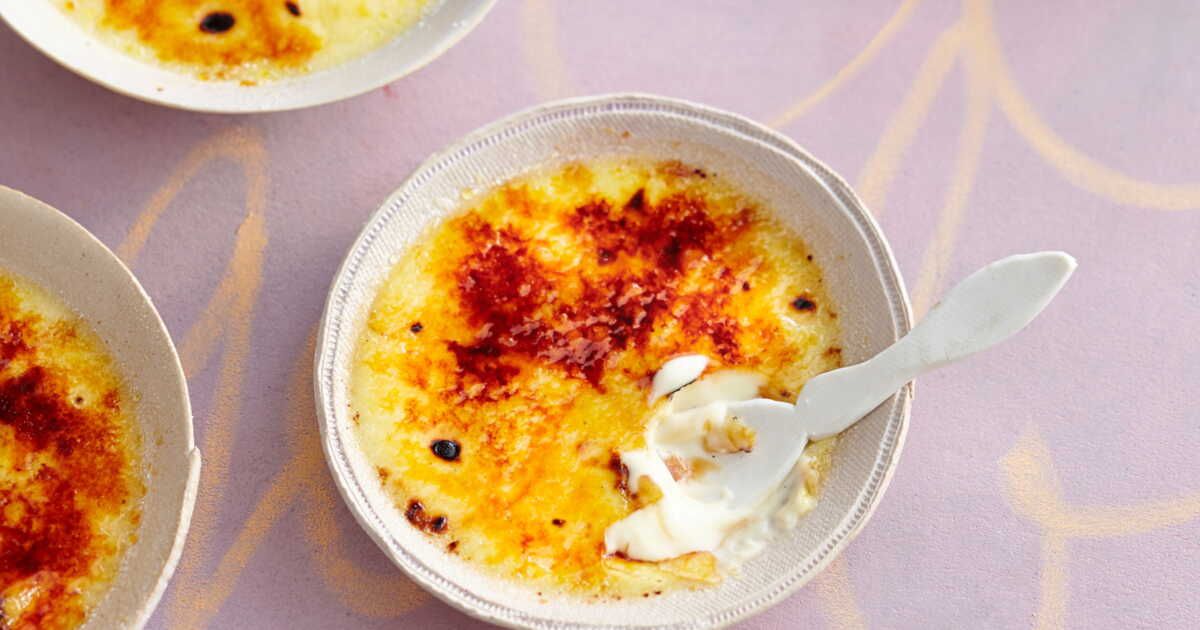 le délice fondant de la crème brûlée révélée