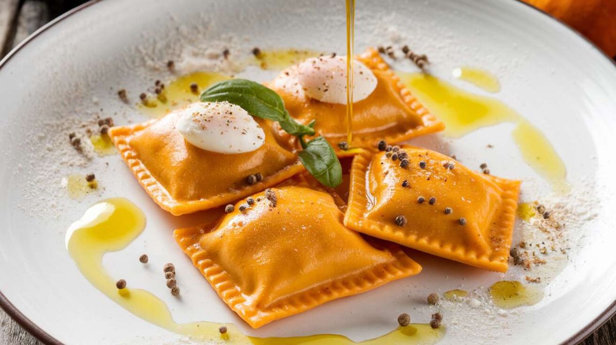 Des raviolis au potimarron et chèvre pour un automne gourmand