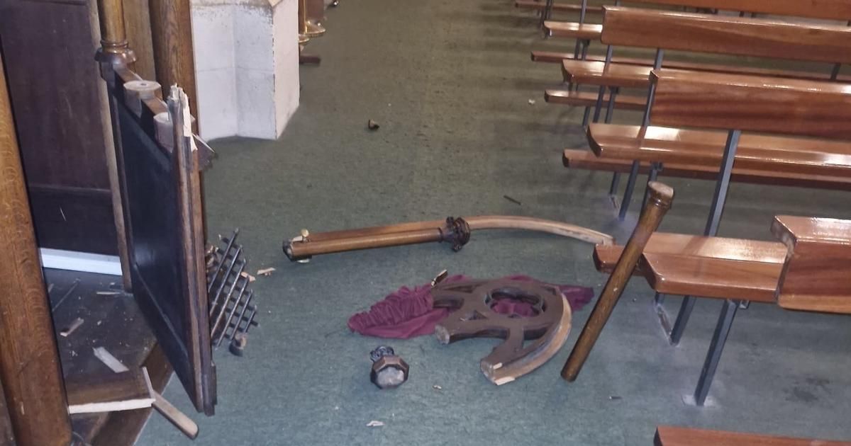 Un acte de vandalisme choquant dans une église à Mulhouse