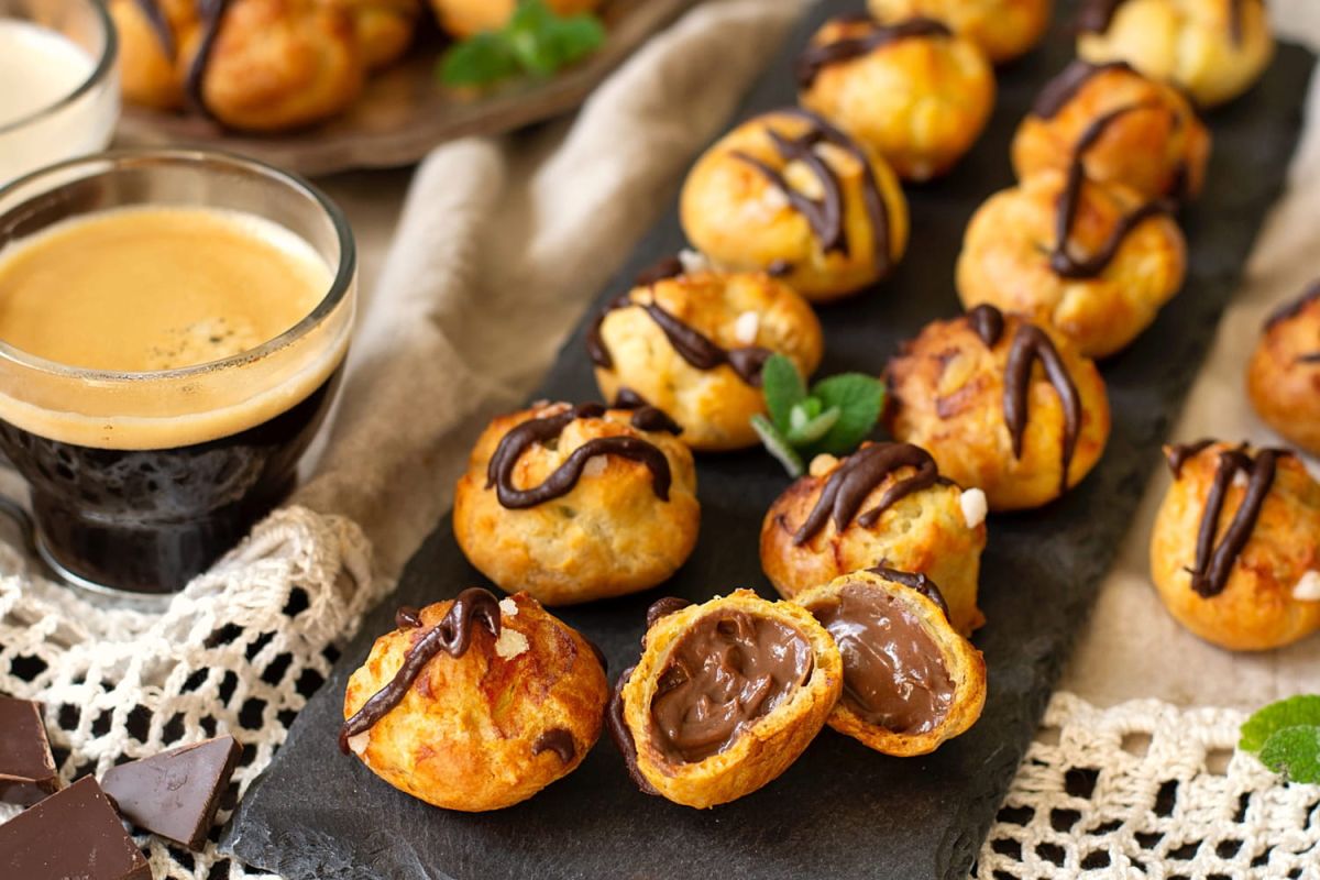 Les chouquettes façon profiteroles, la délicieuse création de Cyril Lignac