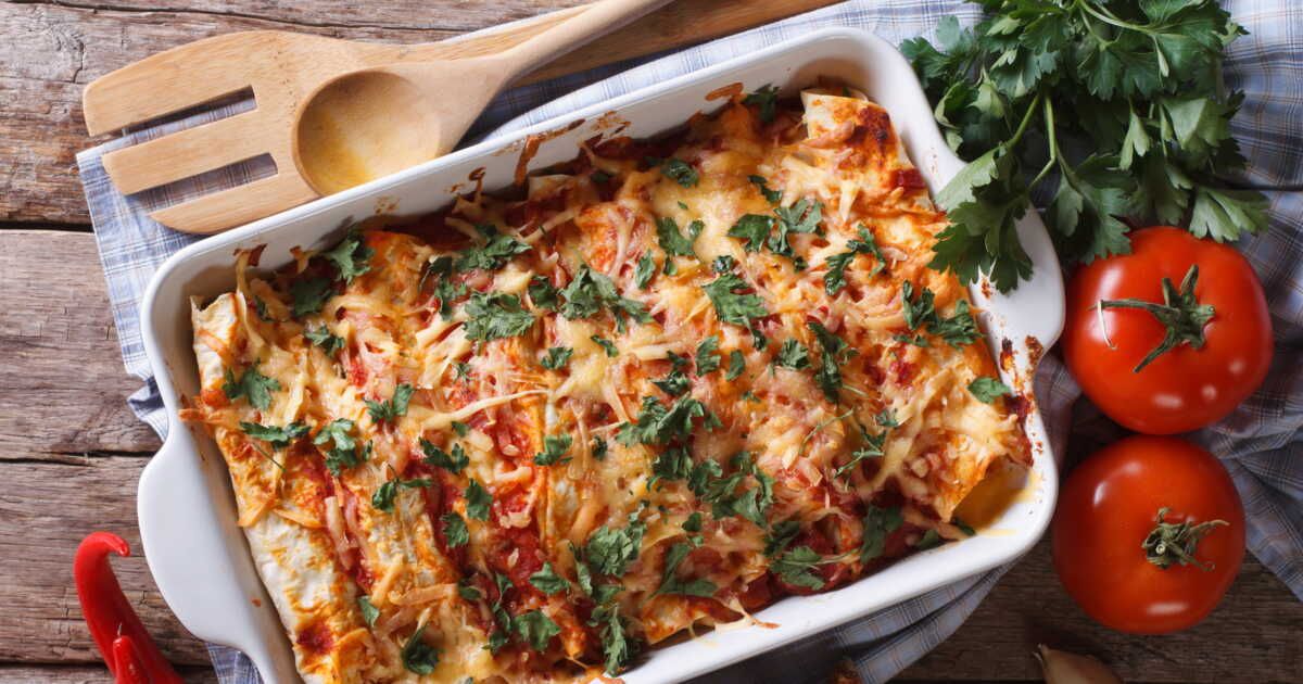 Plongez dans la saveur des enchiladas gratinées
