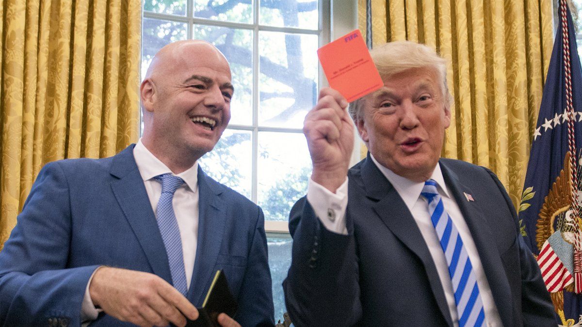 L'intervention de Trump à la Coupe du monde : un carton rouge annulé pour l'équité