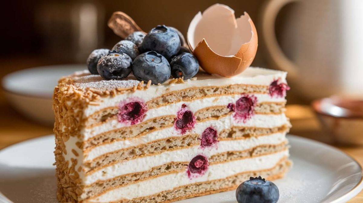 Le gâteau invisible léger aux myrtilles : un délice à la portée de tous