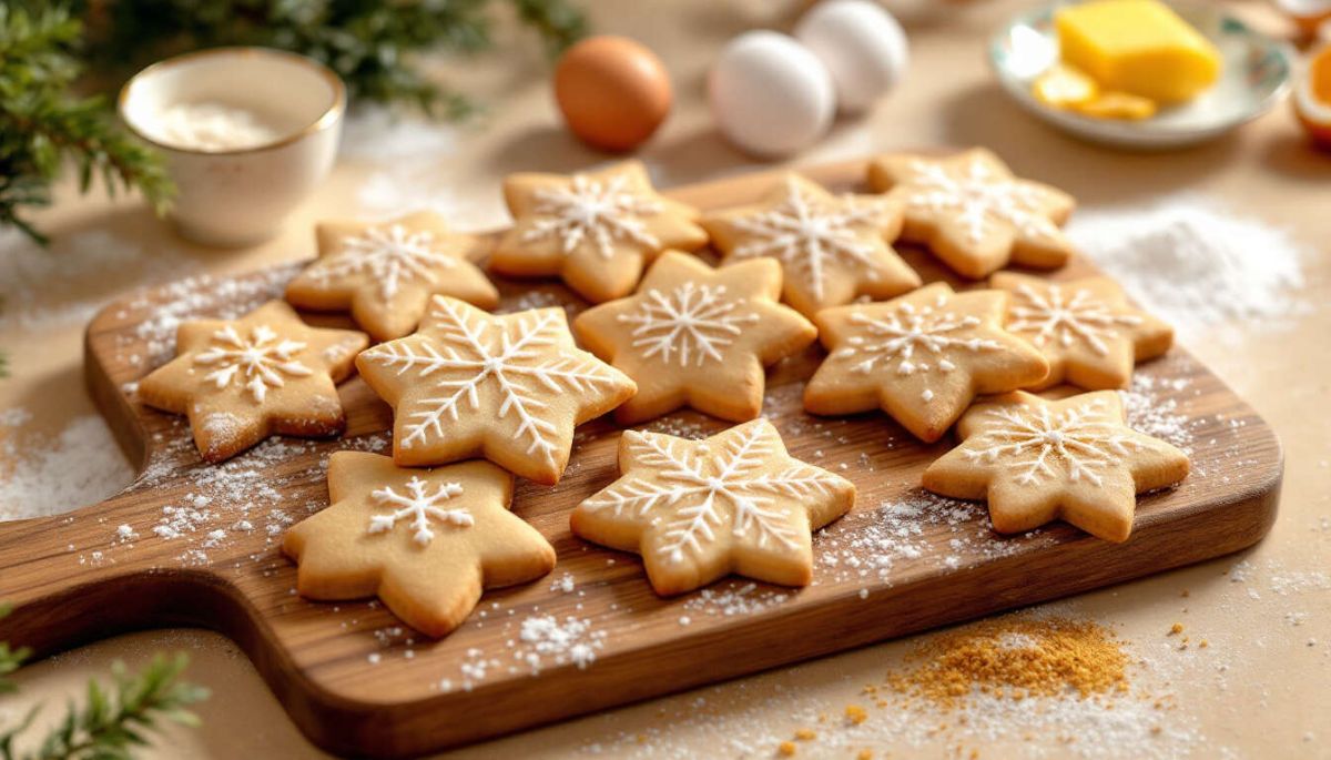 Un Noël tout en douceur avec des biscuits légers et faciles à préparer