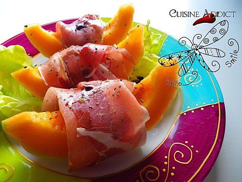La fraîcheur du melon à l'italienne : une entrée rapide et savoureuse
